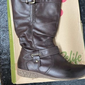 Relife zippered boots